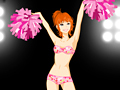 Cheerleader Dress Up għall-logħob online