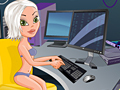 Girl Hacker għall-logħob online