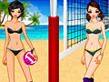 Bniet Voleyball Dress Up għall-logħob online