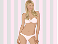 Paris Hilton dress up għall-logħob online