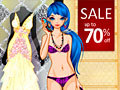 Girl Shopaholic dress up għall-logħob online