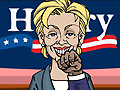 Hillary vs Obama għall-logħob online