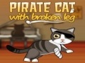 Cat pirata Bil Leg Broken għall-logħob online