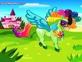 Rainbow Unicorn għall-logħob online