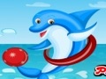 Dolphin dekorazzjoni Joyful għall-logħob online