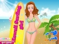 Girl surf Hawaii għall-logħob online