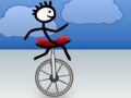 Isfida unicycle għall-logħob online