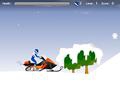 Stunt snowmobile għall-logħob online