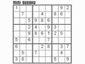 Mini Sudoku għall-logħob online