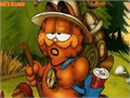 Garfield fuq il-marzu għall-logħob online